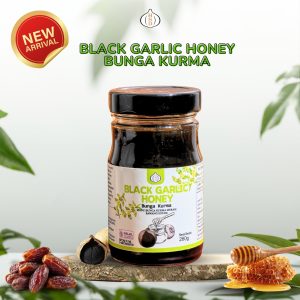 Black Garlic Honey Bunga Kurma 260g | Bunga Kurma + Black Garlic HSD (Copy)